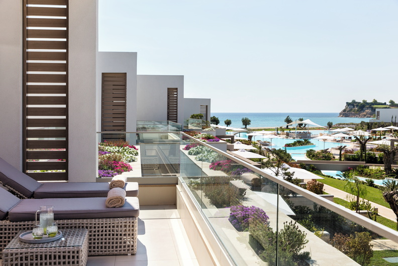Tiara Holidays - Sani Dunes - view from the room